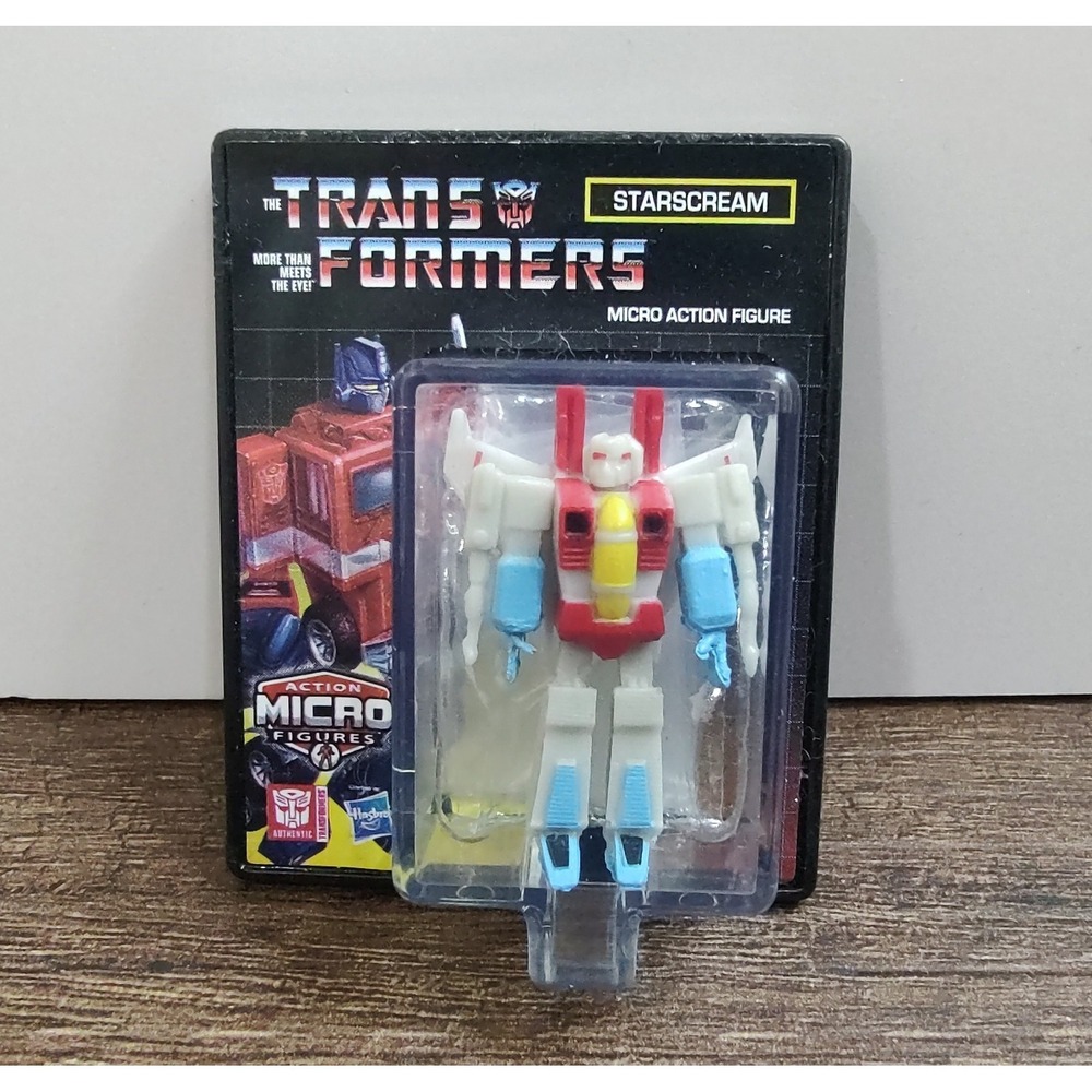 World's Smallest Transformers STARSCREAM 1.25" Micro Action Figure retro Z23